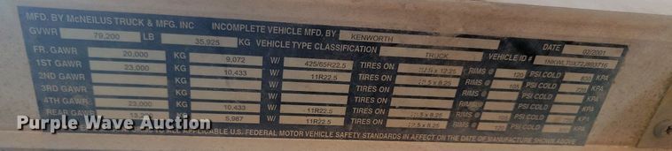 image for item OD9684 2002 Kenworth  W900 ready mix truck