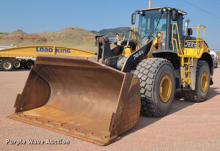 image for item OD9685 2012 John Deere 744K wheel loader