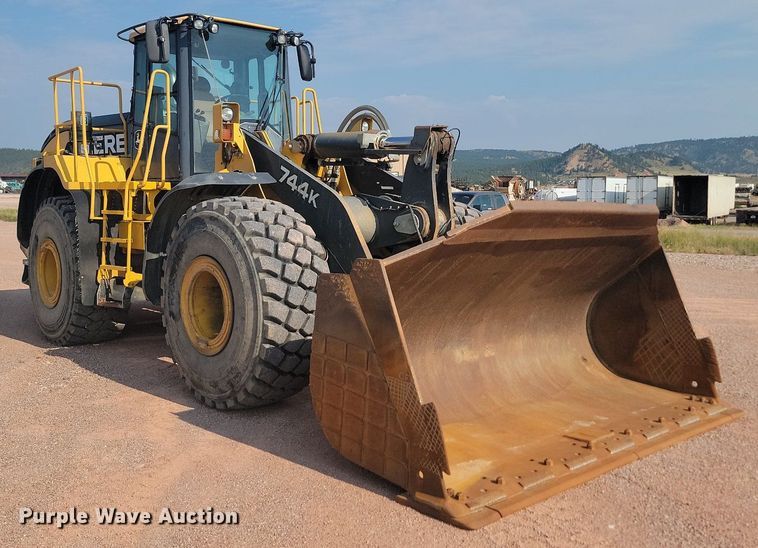 image for item OD9685 2012 John Deere 744K wheel loader
