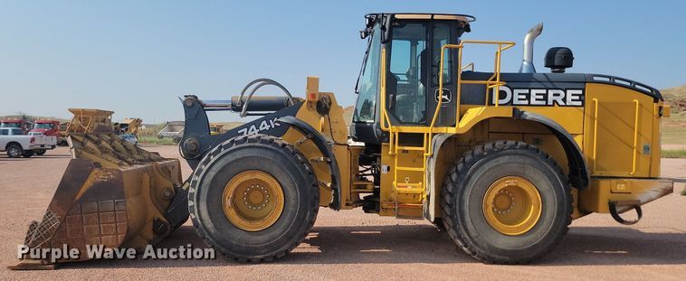 image for item OD9685 2012 John Deere 744K wheel loader
