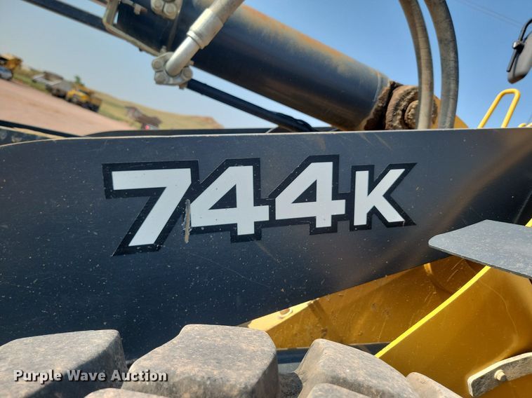 image for item OD9685 2012 John Deere 744K wheel loader