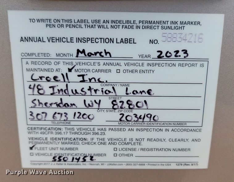 image for item OD9690 2014 Volvo  VNL semi truck