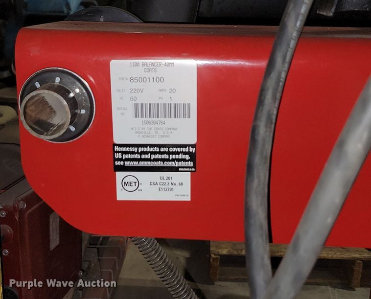 image for item OD9692 Coats  Direct Drive 1100 tire balancer