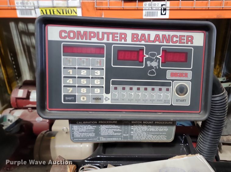 image for item OD9693 Coats Direct Drive 1055 tire balancer