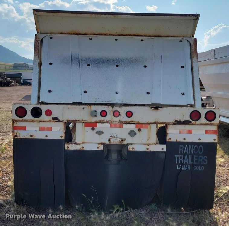 image for item OD9705 2006 Ranch bottom dump pup trailer