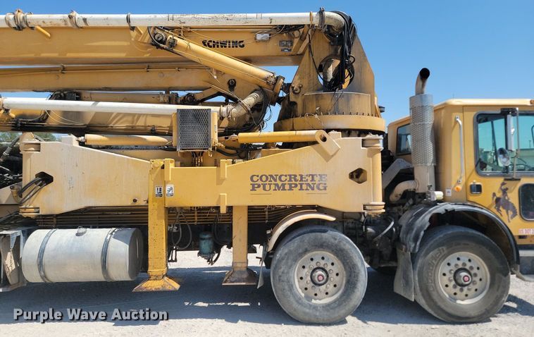 image for item OD9706 1998 Mack MR688S concrete pump truck