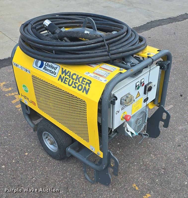 image for item OD9718 Wacker Neuson HPU8 hydraulic power unit