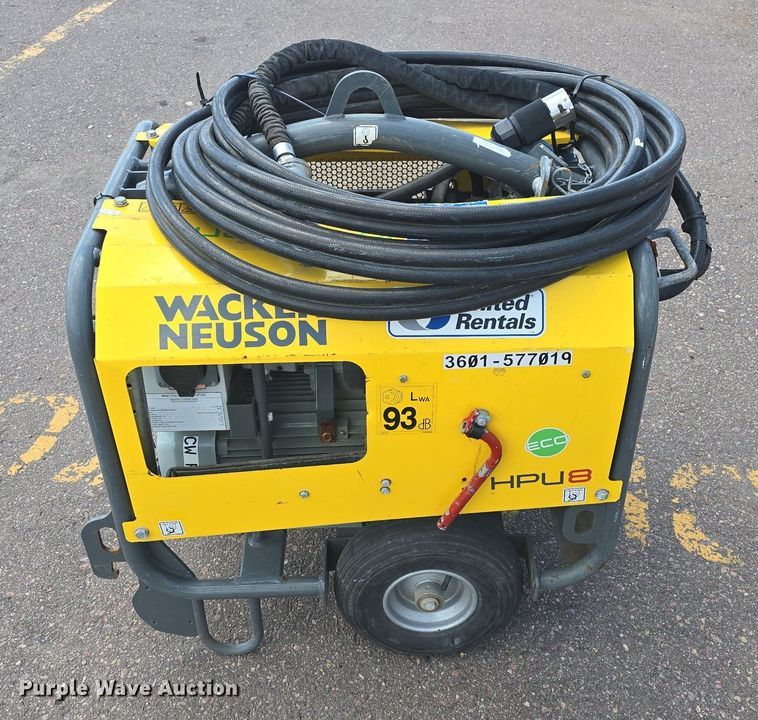 image for item OD9718 Wacker Neuson HPU8 hydraulic power unit