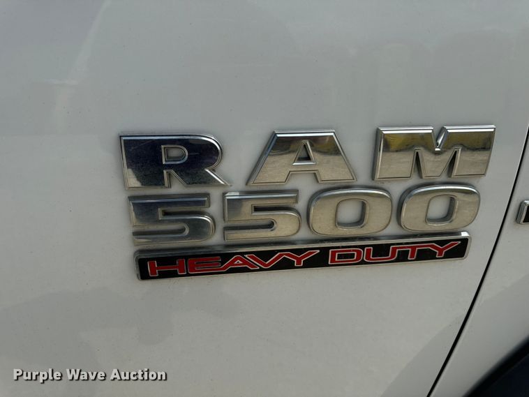 image for item OF9916 2015 Dodge Ram 5500HD vacuum truck