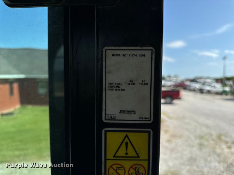 image for item OF9920 2017 Caterpillar  349FL excavator