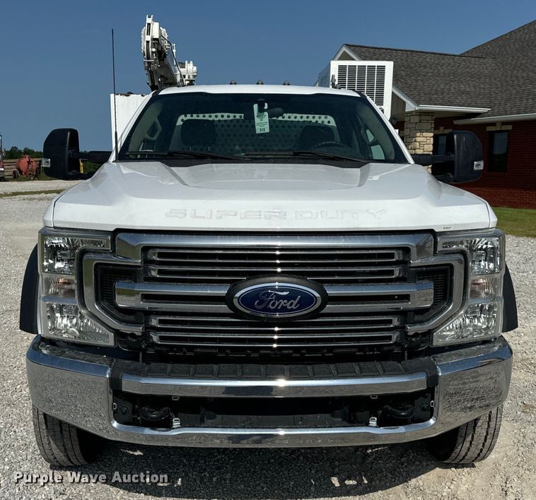 image for item OF9921 2022 Ford F550 XL utility / service truck