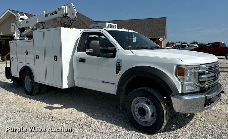 image for item OF9921 2022 Ford F550 XL utility / service truck