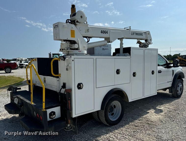 image for item OF9921 2022 Ford F550 XL utility / service truck