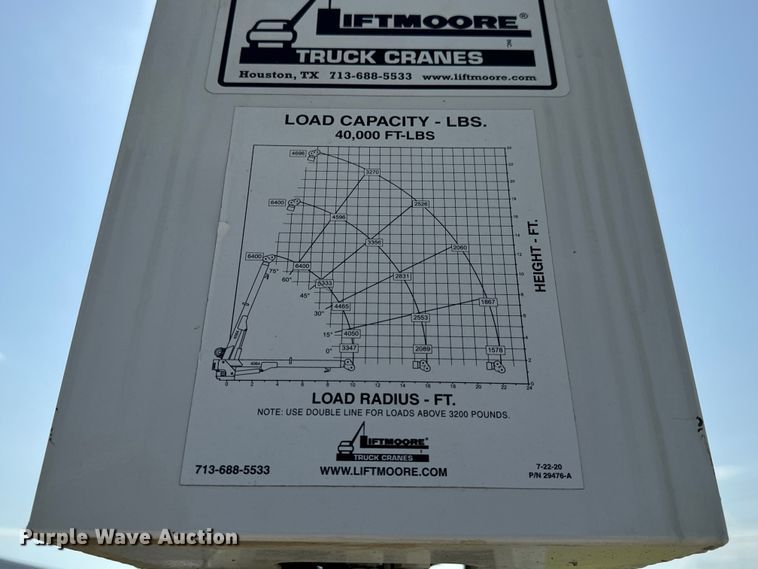 image for item OF9921 2022 Ford F550 XL utility / service truck