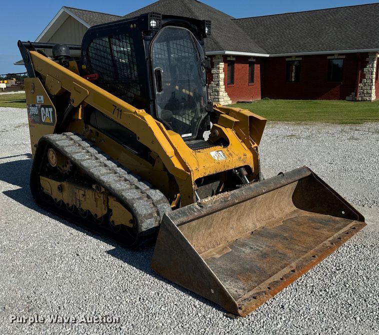 image for item OF9923 2017 Caterpillar  299D2 XHP tracked skid steer loader