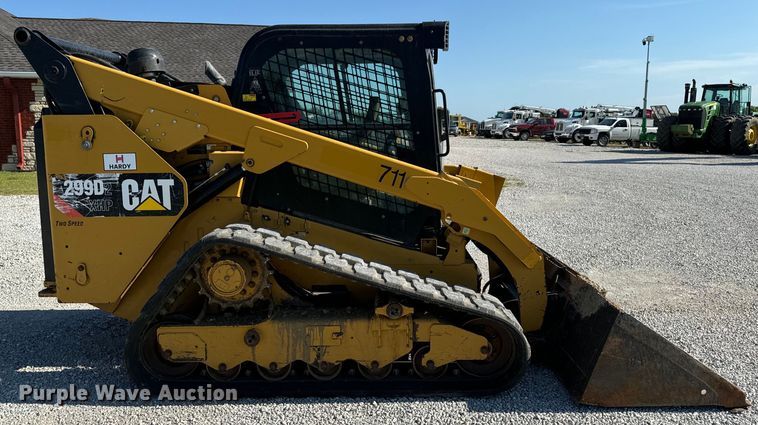 image for item OF9923 2017 Caterpillar  299D2 XHP tracked skid steer loader