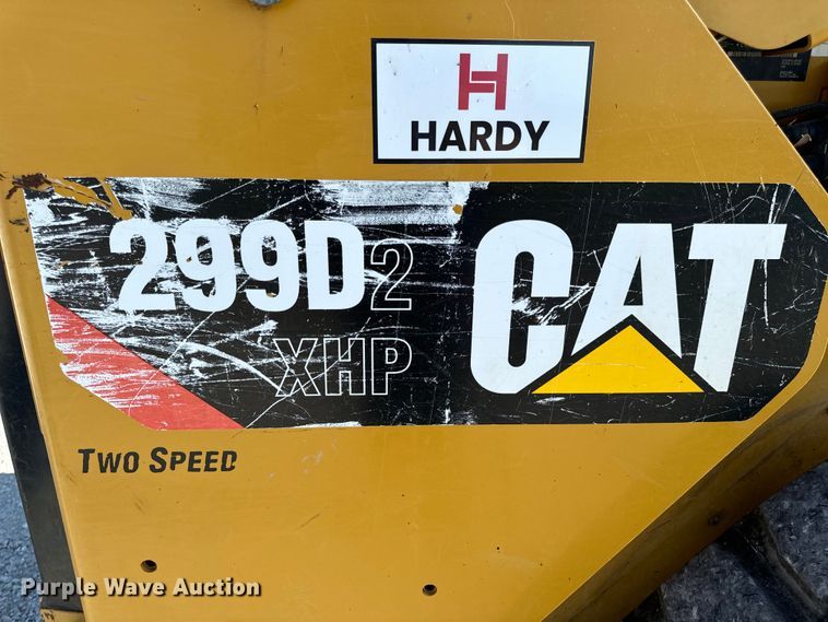 image for item OF9923 2017 Caterpillar  299D2 XHP tracked skid steer loader