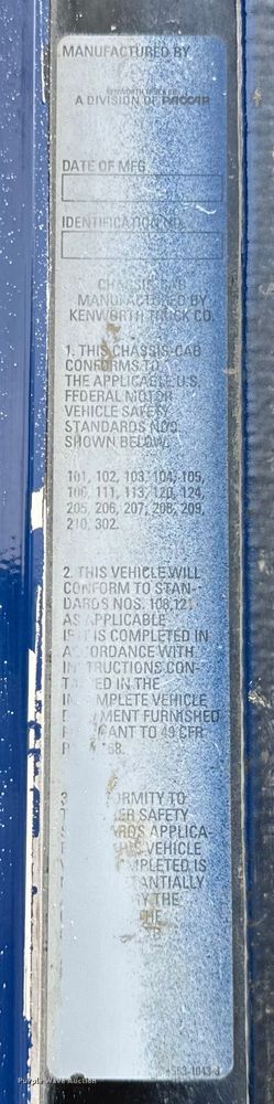 image for item OG9622 2001 Kenworth  T800 ready mix truck