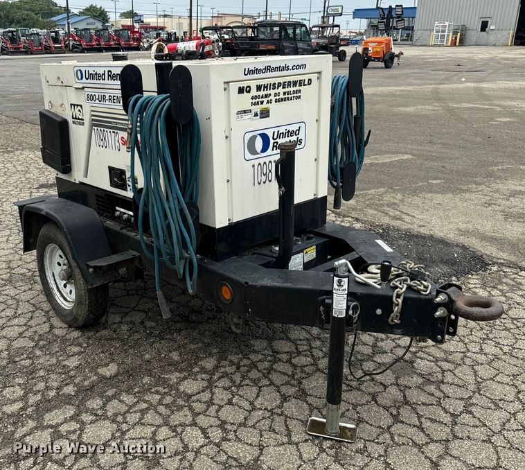 image for item OG9627 2019 Multiquip DLW-400ESA4 welder/generator