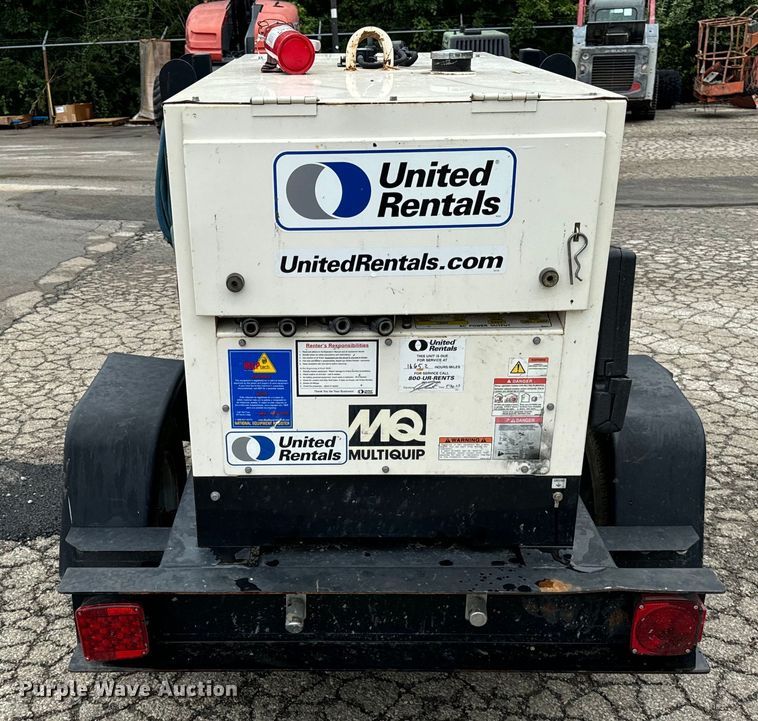 image for item OG9627 2019 Multiquip DLW-400ESA4 welder/generator
