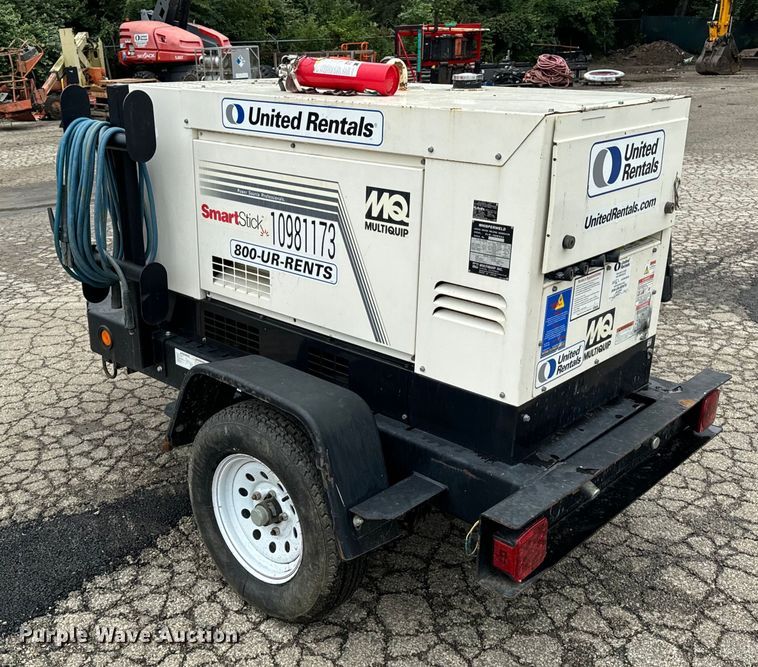 image for item OG9627 2019 Multiquip DLW-400ESA4 welder/generator