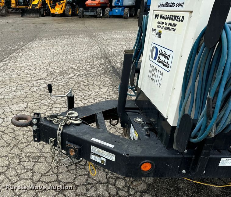 image for item OG9627 2019 Multiquip DLW-400ESA4 welder/generator