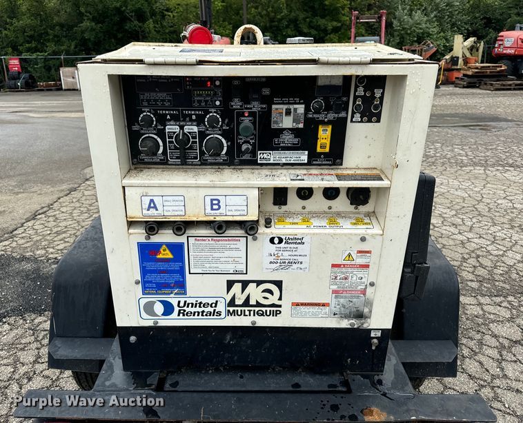 image for item OG9627 2019 Multiquip DLW-400ESA4 welder/generator