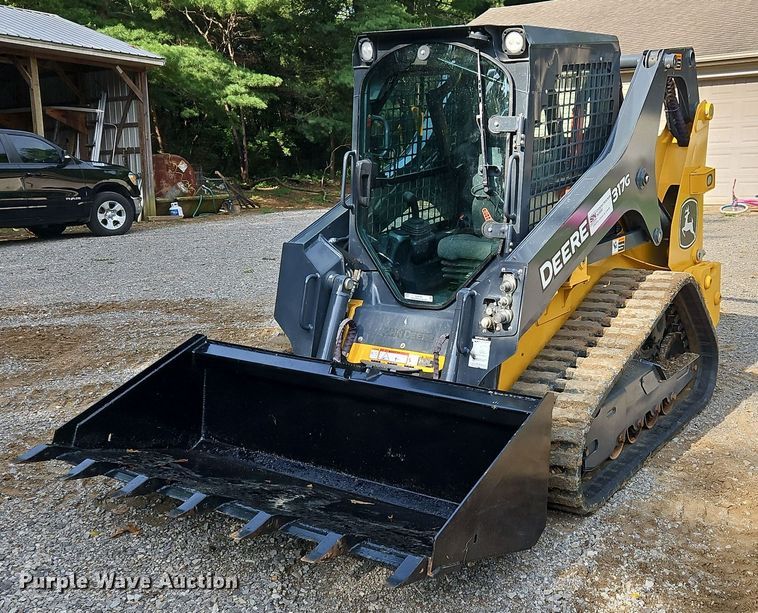 image for item OJ9792 2022 John Deere 317G tracked skid steer loader