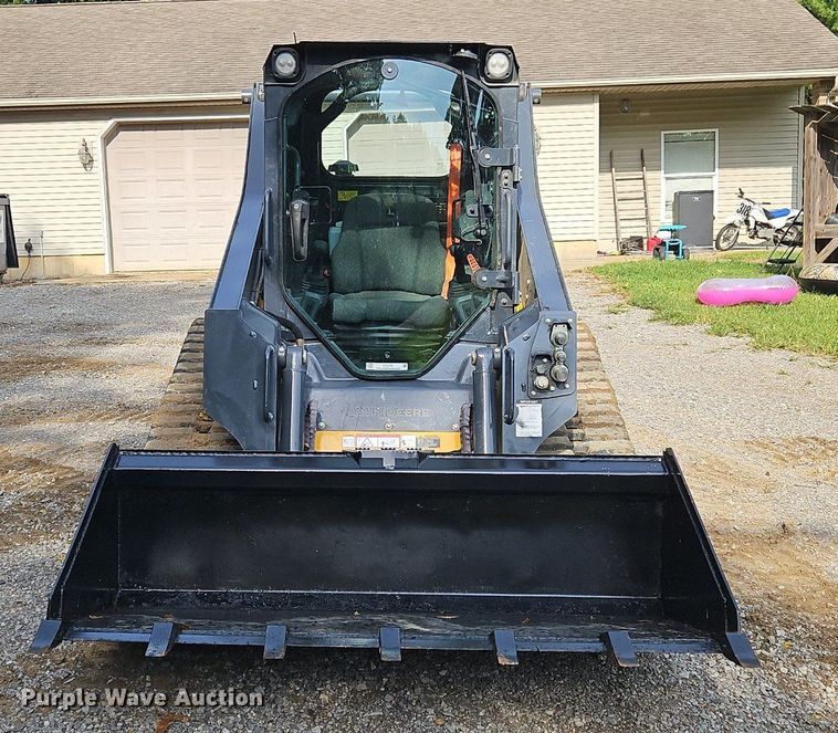 image for item OJ9792 2022 John Deere 317G tracked skid steer loader