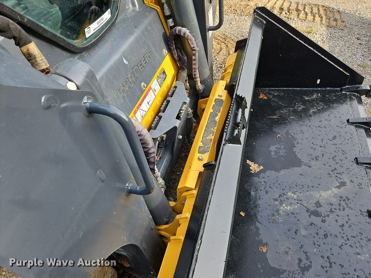 image for item OJ9792 2022 John Deere 317G tracked skid steer loader