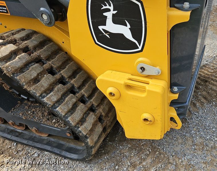 image for item OJ9792 2022 John Deere 317G tracked skid steer loader