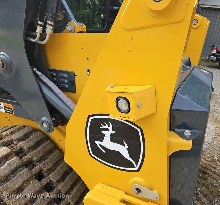 image for item OJ9792 2022 John Deere 317G tracked skid steer loader