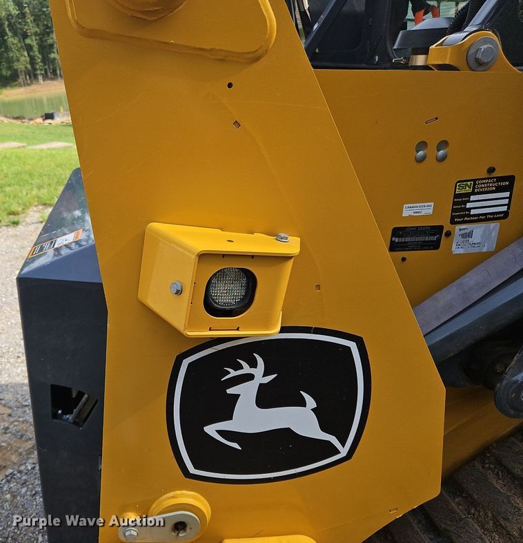 image for item OJ9792 2022 John Deere 317G tracked skid steer loader