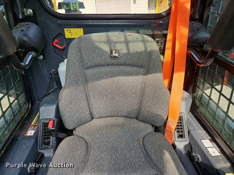 image for item OJ9792 2022 John Deere 317G tracked skid steer loader