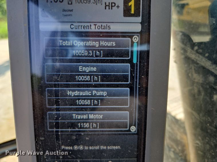 image for item OJ9799 2018 Caterpillar  349FL excavator