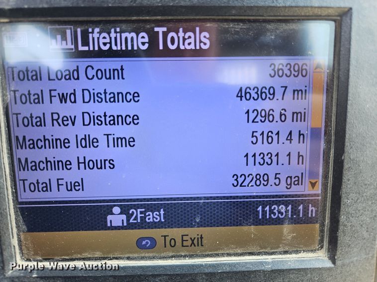 image for item OJ9800 2015 Caterpillar  745C haul truck