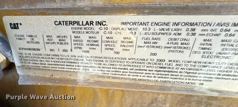 image for item OM9534 2004 Kenworth T800 ready mix truck