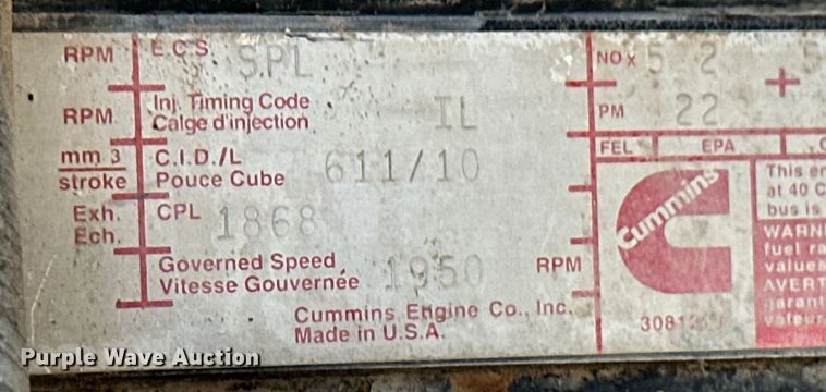 image for item OM9539 1995 Ford L9000 dump truck