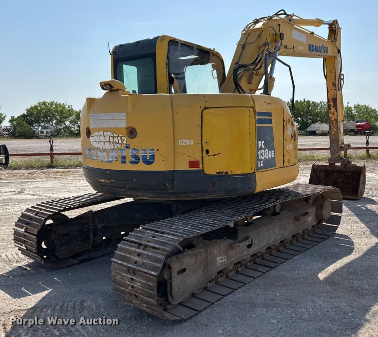 image for item OM9542 2009 Komatsu PC138USLC-8 excavator