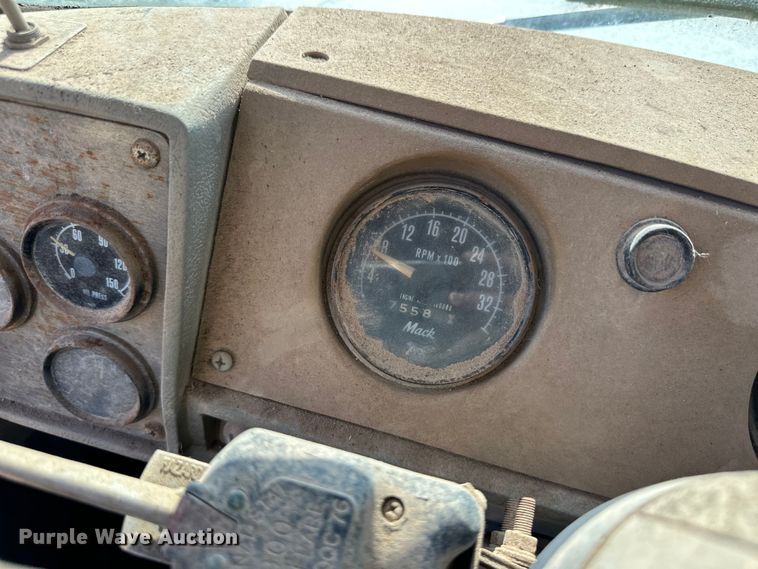 image for item OM9572 1979 Mack concrete pump truck