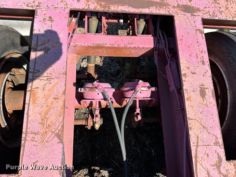 image for item OM9583 1988 Trail King lowboy equipment trailer