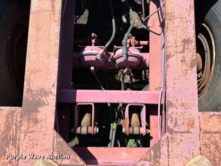 image for item OM9583 1988 Trail King lowboy equipment trailer