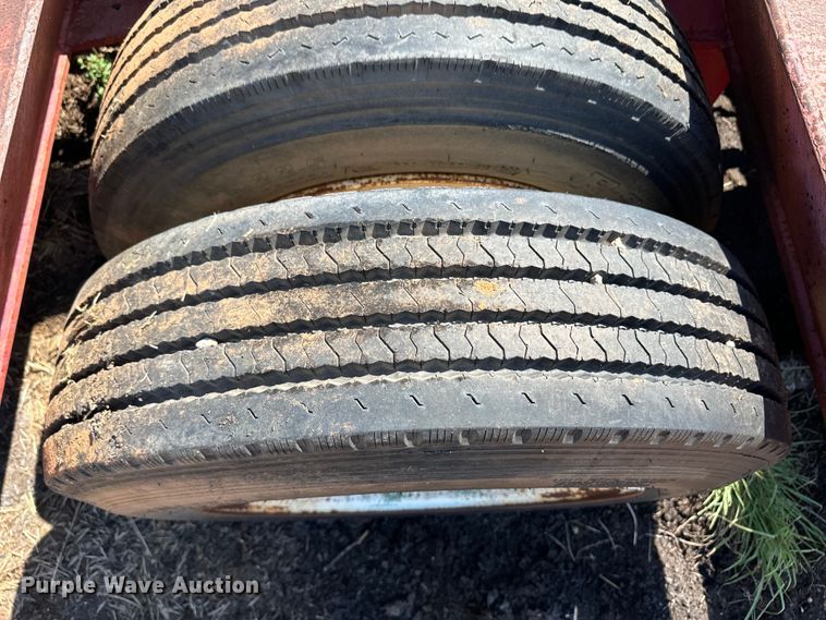 image for item OM9583 1988 Trail King lowboy equipment trailer