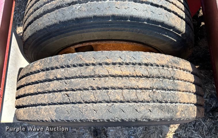 image for item OM9583 1988 Trail King lowboy equipment trailer