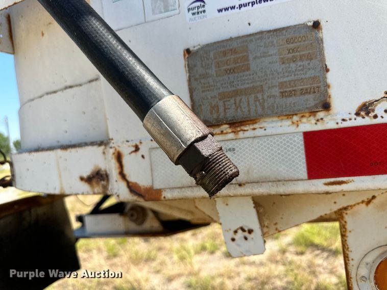 image for item OM9587 1975 Lufkin TD27 end dump trailer