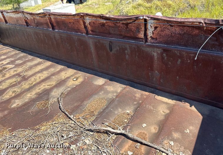 image for item OM9587 1975 Lufkin TD27 end dump trailer