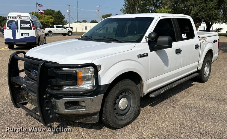 image for item DG4458 2018 Ford F150 SuperCrew pickup truck