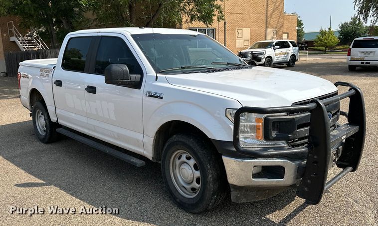 image for item DG4458 2018 Ford F150 SuperCrew pickup truck