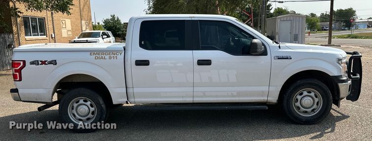 image for item DG4458 2018 Ford F150 SuperCrew pickup truck