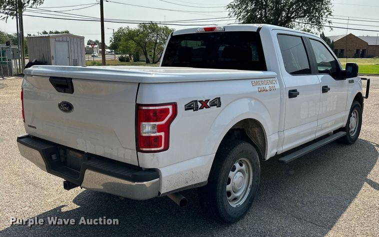 image for item DG4458 2018 Ford F150 SuperCrew pickup truck